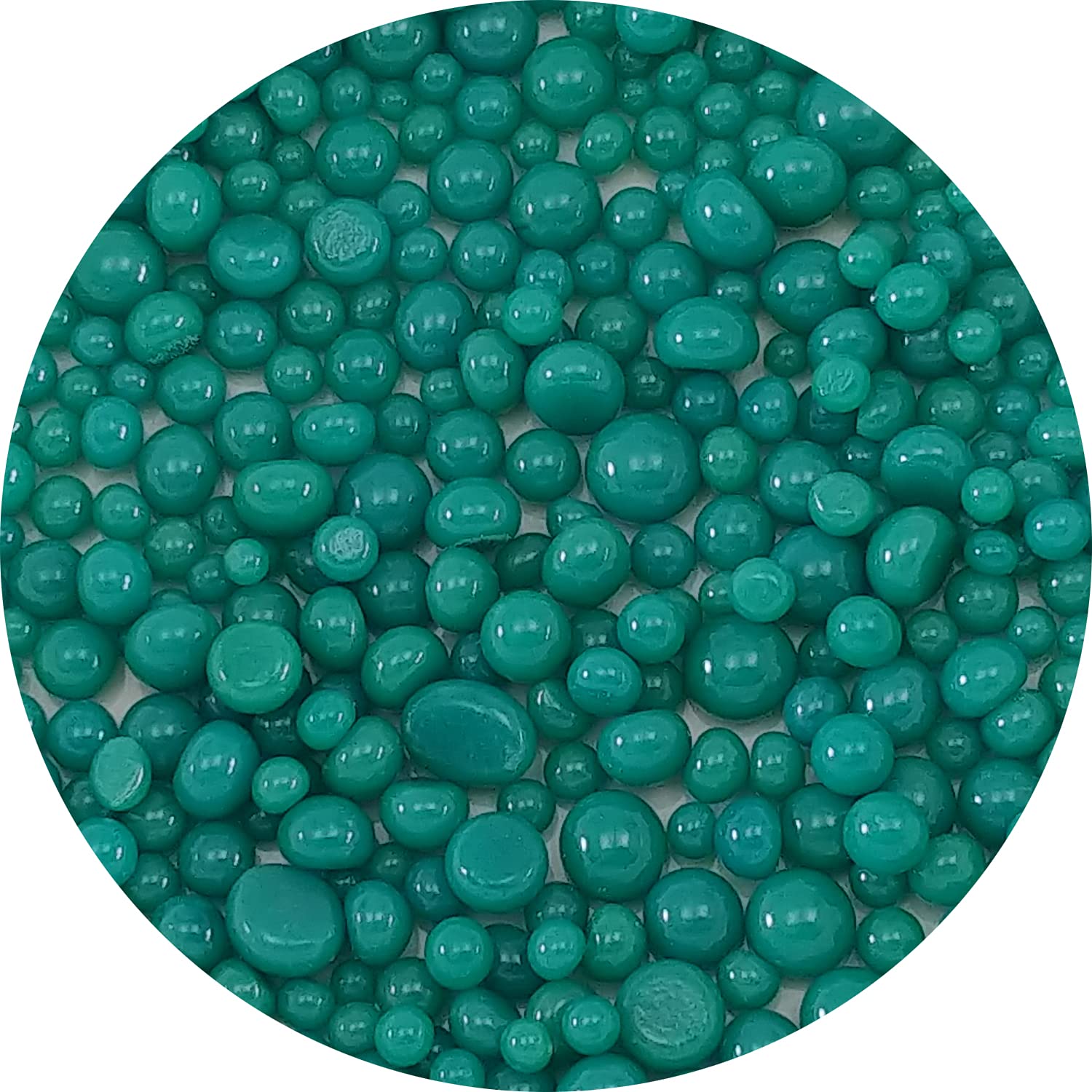 Teal Green Opal Frit Balls FB0144 COE 90 Glacial Art Glass-image-19