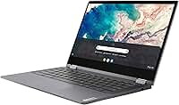 Lenovo Chromebook Flex 5 13" Laptop, FHD (1920 x 1080) Touch Display, Intel Core i3-10110U Processor, 4GB DDR4 Onboard RAM, 64GB SSD, Intel Integrated Graphics, Chrome OS, 82B80006UX, Graphite Grey