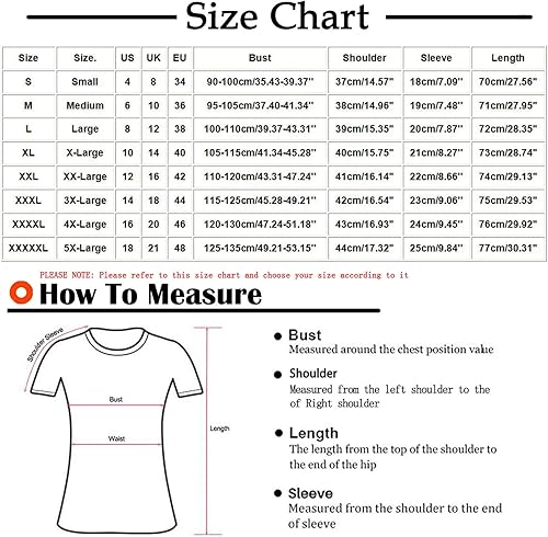 Miniatura 4 de Womens Blouses and Tops Casual Ladies Printed Casual Fashion T Shirts Short Sleeve Tops Lightweight Comfy Blouse