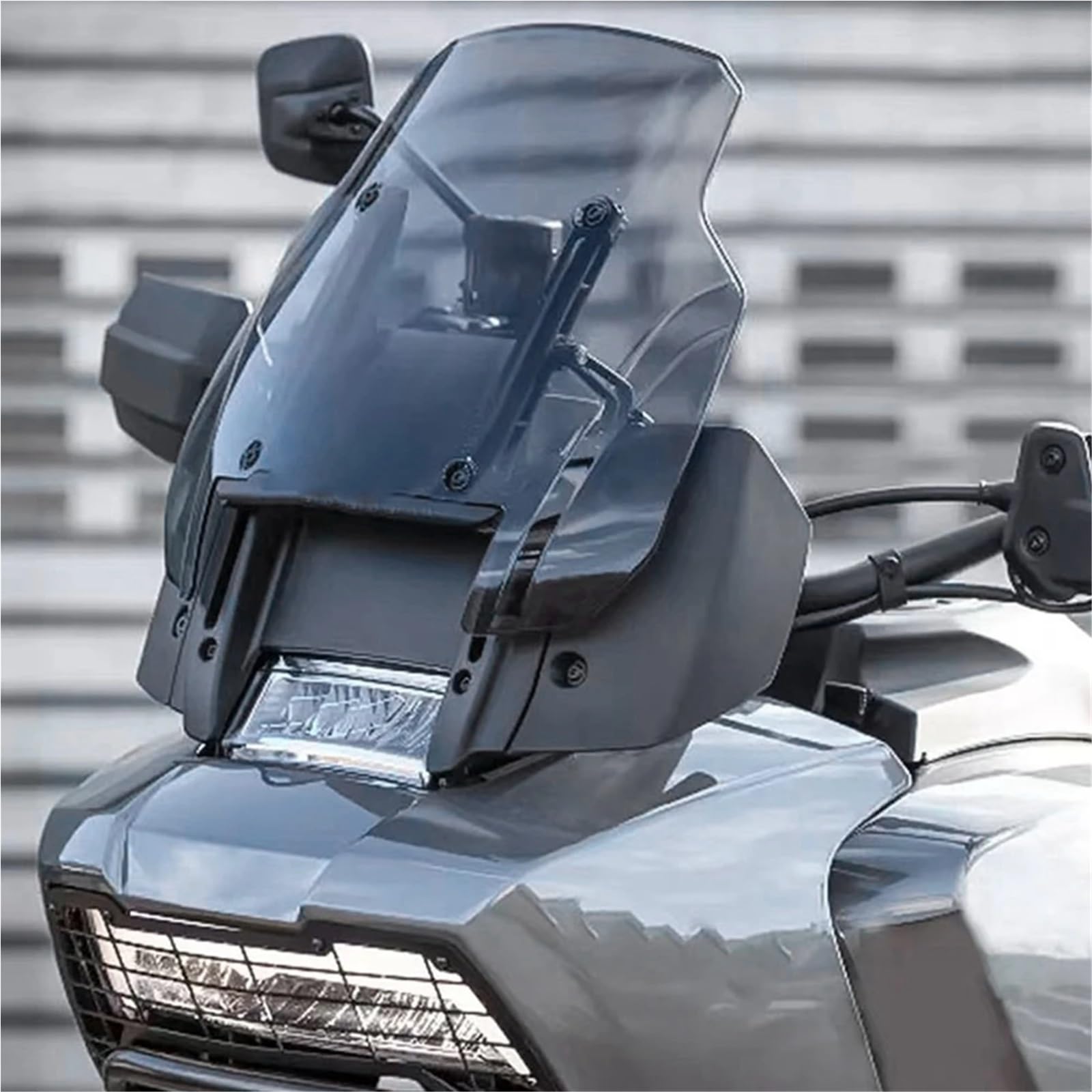 Pasuje do PAN AMERICA 1250S PA1250 PANAMERICA1250 2021+UP Motocykl Szyba przednia Szyba przednia Adventure 11"(GRAY)