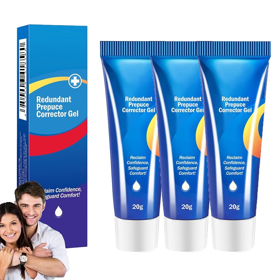 Makeup  3PC Gentle Foreskin Correction Gel, Men's Correction Gel Men S Correction Gel Soothing Gel Men S Care Gel Promotes Circulation 20g