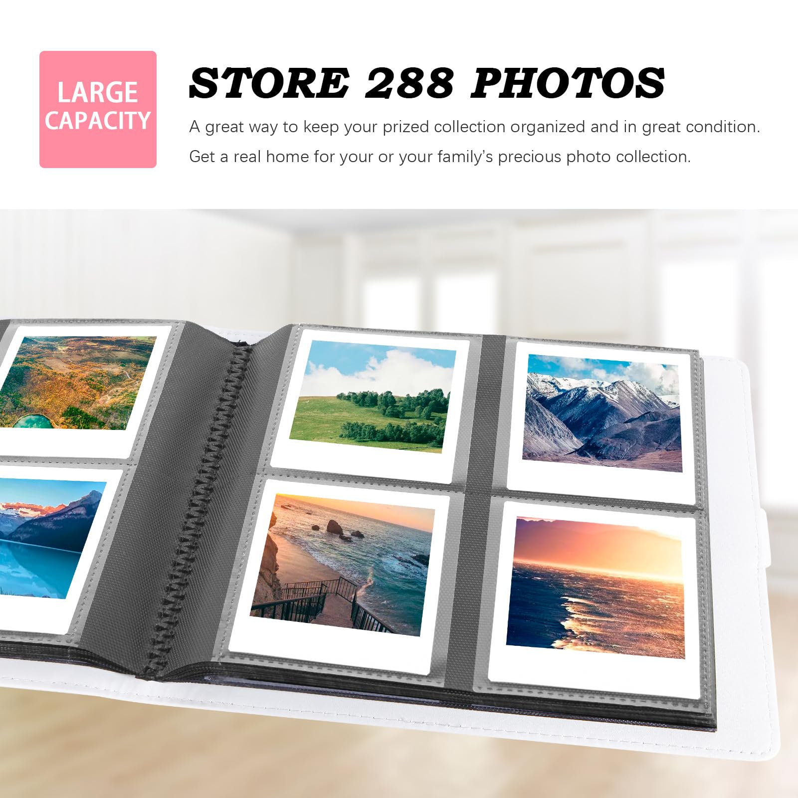 Amazon.com: 288 Pockets Photo Album for Fujifilm Instax Square SQ1 Amazon.com: 288 Pockets Photo Album for Fujifilm Instax Square SQ1