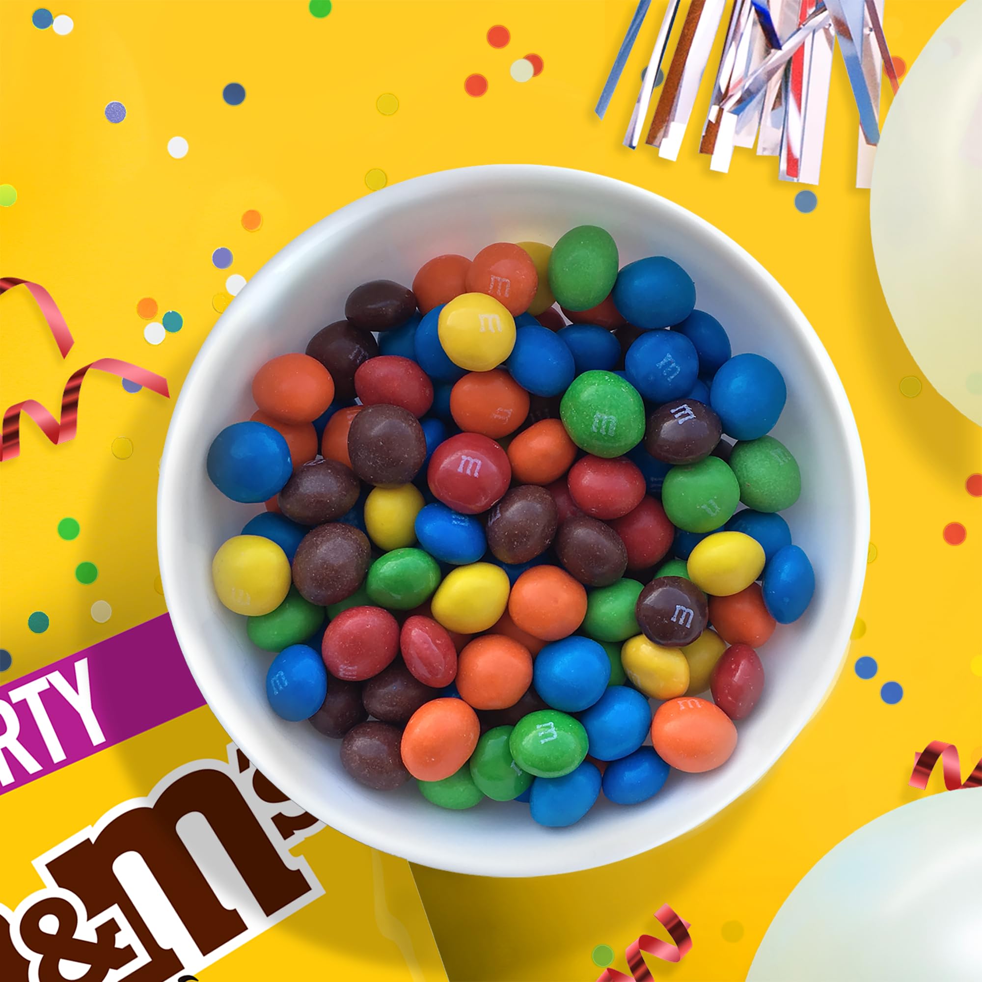 M&M's Peanut, Snack de Bolitas de Cacahuete y Chocolate con Leche, Chocolatina Regalo, ideal para compartir viendo una peli (800g)