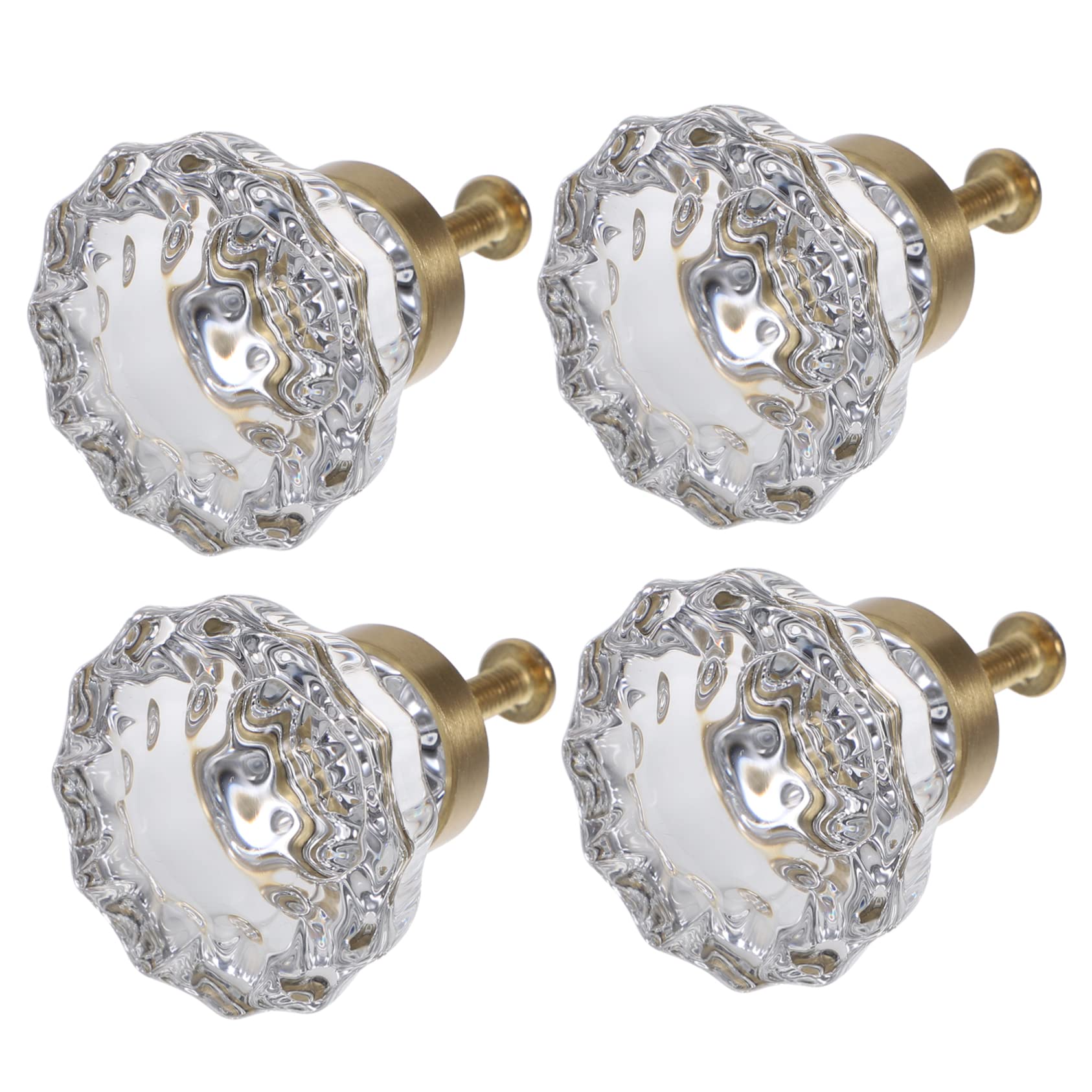 Boutons de meubles cristal VILLCASE boutons transparents haut de gamme