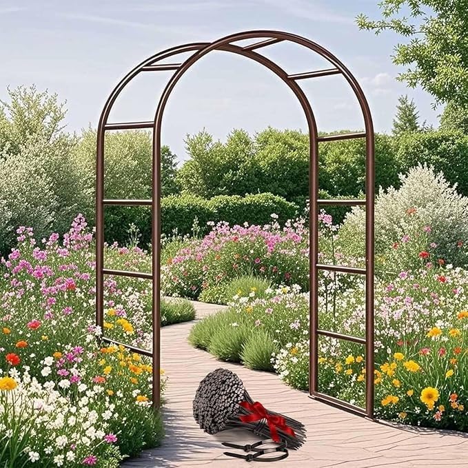 Treillis à fleurs robuste pour terrasse : stop aux tuteurs qui plient
