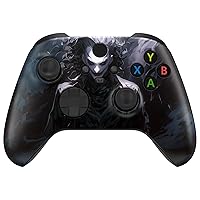 Vista 24 de eXtremeRate Carcasa personalizada para controlador Xbox Series X y S – Revitaliza tu controlador – Accesorios de repuesto de cubierta Dark Carnival