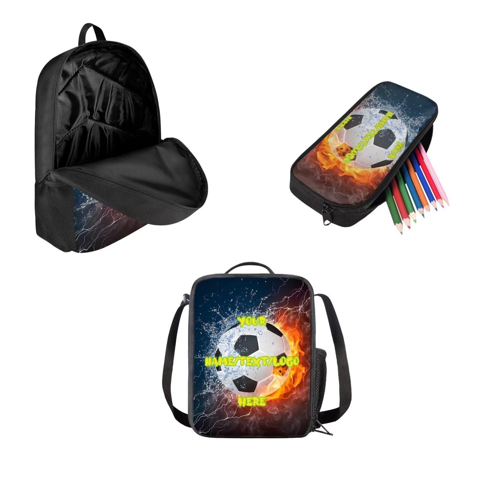 Biyejit Mochila para niños y adolescentes, mochila escolar 3 en 1