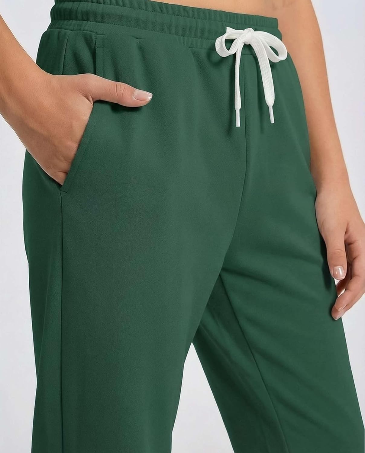 Real Essentials 3 Pack: Boys' French Terry Open Bottom Sweatpants Sweats for School Kids Teens with Pockets (Size 4-18) - Image 5