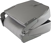 Vista 4 de Wise 8WD734PLS-717 Asiento estándar de espalda baja para barco, Gris