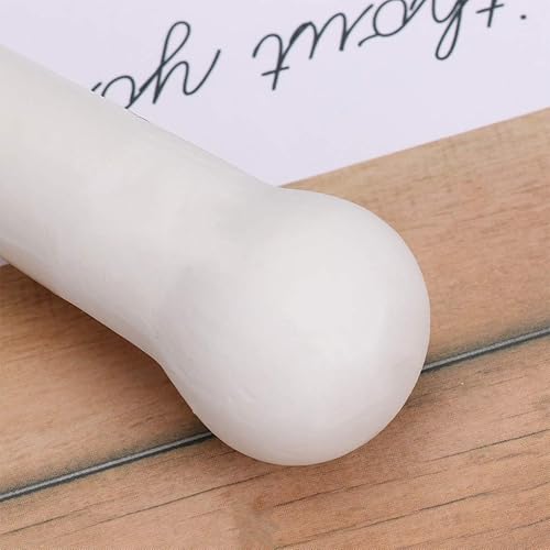 Miniatura 6 de 5.1 in Cerámica Alimentos Molienda Varilla Multifuncional Maja Ajo Masher Muddler Manual Medicina Complementaria Alimentos Molienda Stick Suribachi