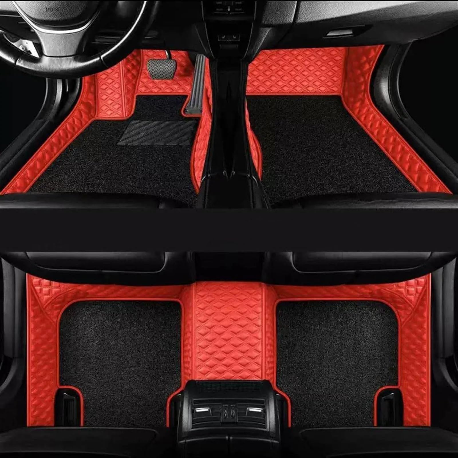 Tapis de sol Mercedes-Benz Classe GLC AMG 2017-2018 complets protection auto - 8