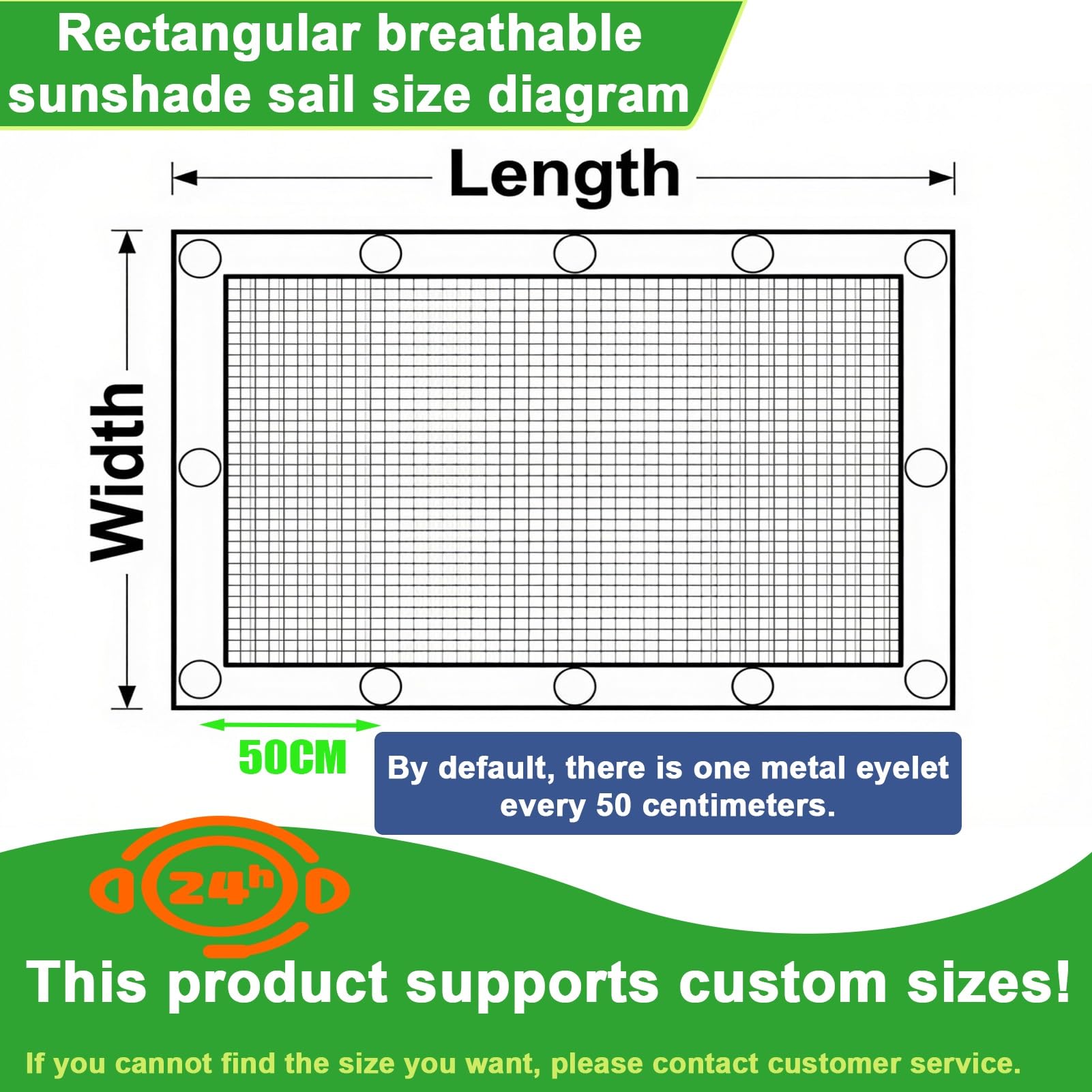 Żagiel Przeciwsłoneczny HDPE Prostokątny 225 x 590 cm Oddychający HDPE Oddychający Oczka Ze Stali Nierdzewnej Dla Patio, Dziedzińca I Basenu, brązowy
