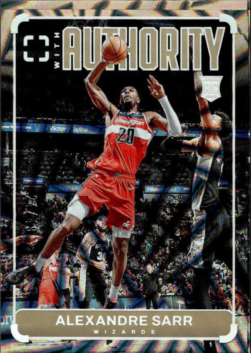 ALEXANDRE SARR RC 2024-25 Panini PhotoGenic Collection With Authority /49 Wedges #13 ROOKIE Wizards NM-MT Basketball