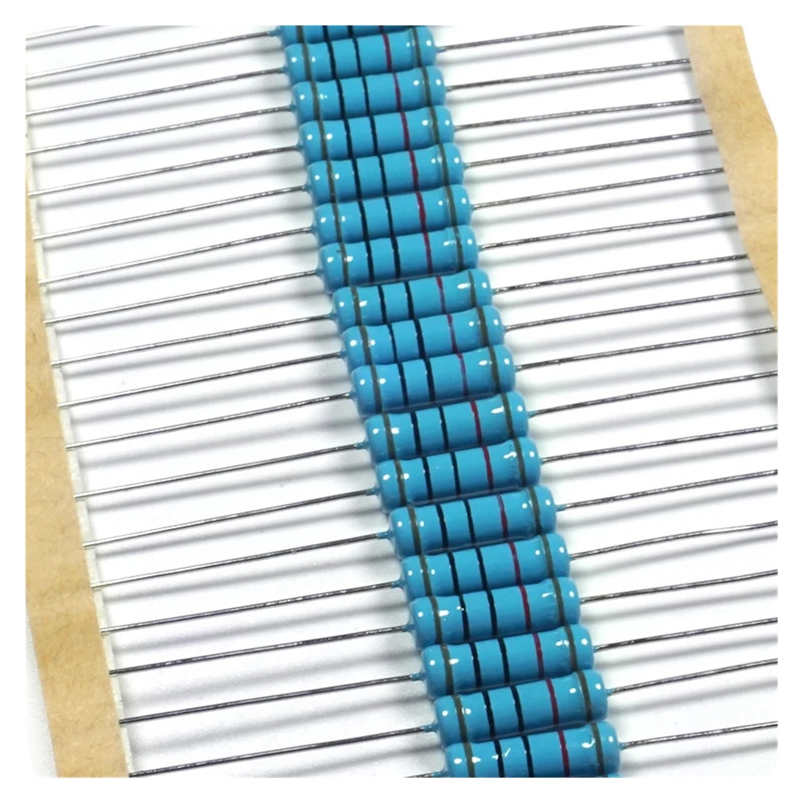 20 Pezzi Di Resistenze A Film Metallico Da 2W, Valore 33Ω (33R), Tolleranza 1% - Per Progetti Elettronici E Riparazioni - 4