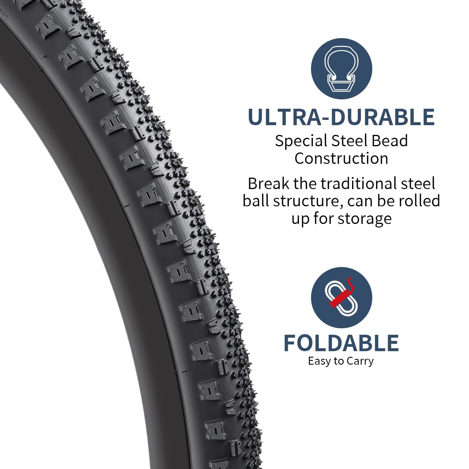 Bike Tube 700 X 40c Tyre Inner Tube YUNSCM 2-PCS 700C Bike Tires - Main Image