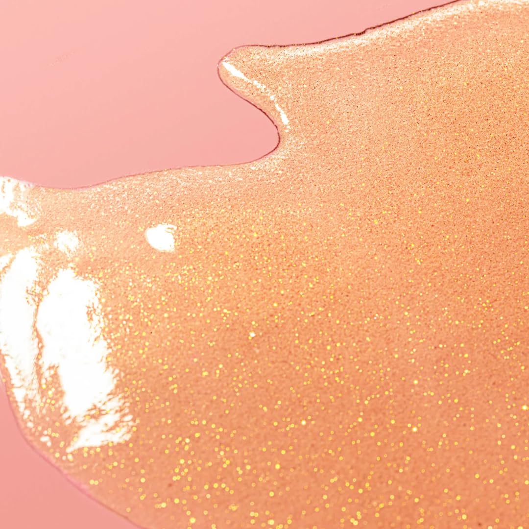 Byron Bay Australia Lotion Après-Soleil Huile Sèche Brume Pailletée – Avec Paillettes Dorées Luxueuses pour un Teint Hâlé, Avec Antioxydants, Soin Après-Soleil Non Gras, Parfum Estival Tropical 200ml