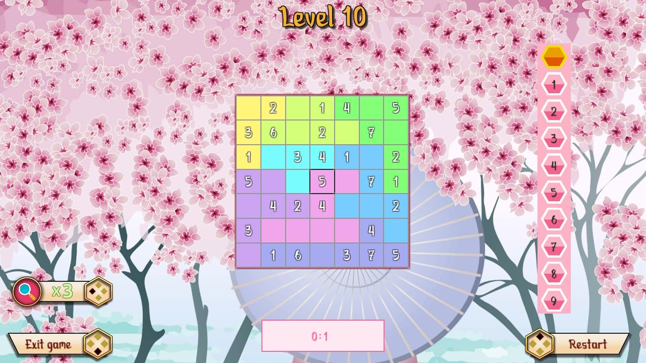 Sudoku - binär - suguru (Code-in-a-box) - Nintendo Switch