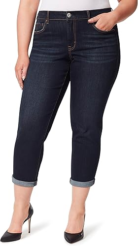 Jessica Simpson Womens Mika Best Friend Relaxed Fit Jean Plus