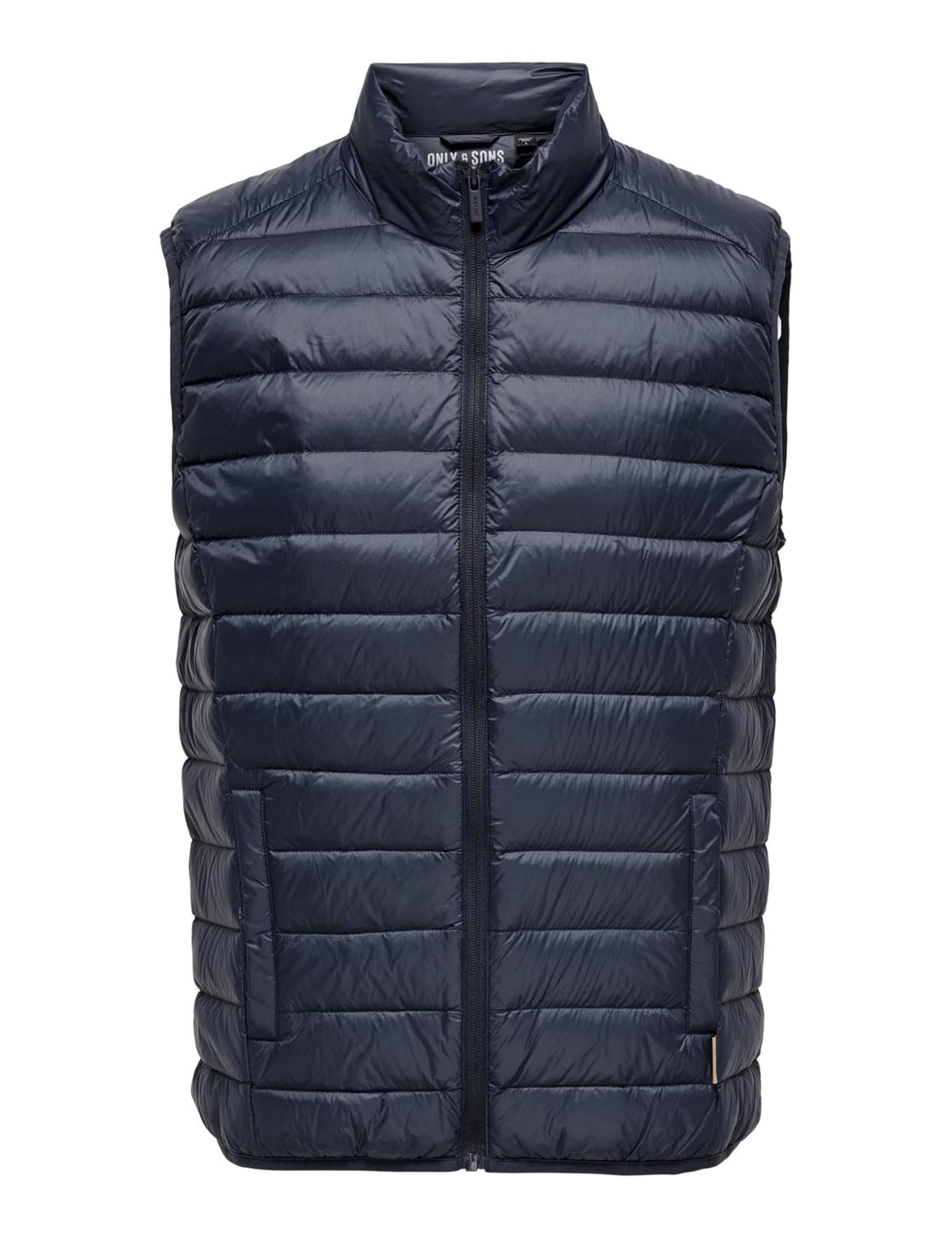 ONLY & SONS Onsgavin Life Light Quilted Zip Vest Otw