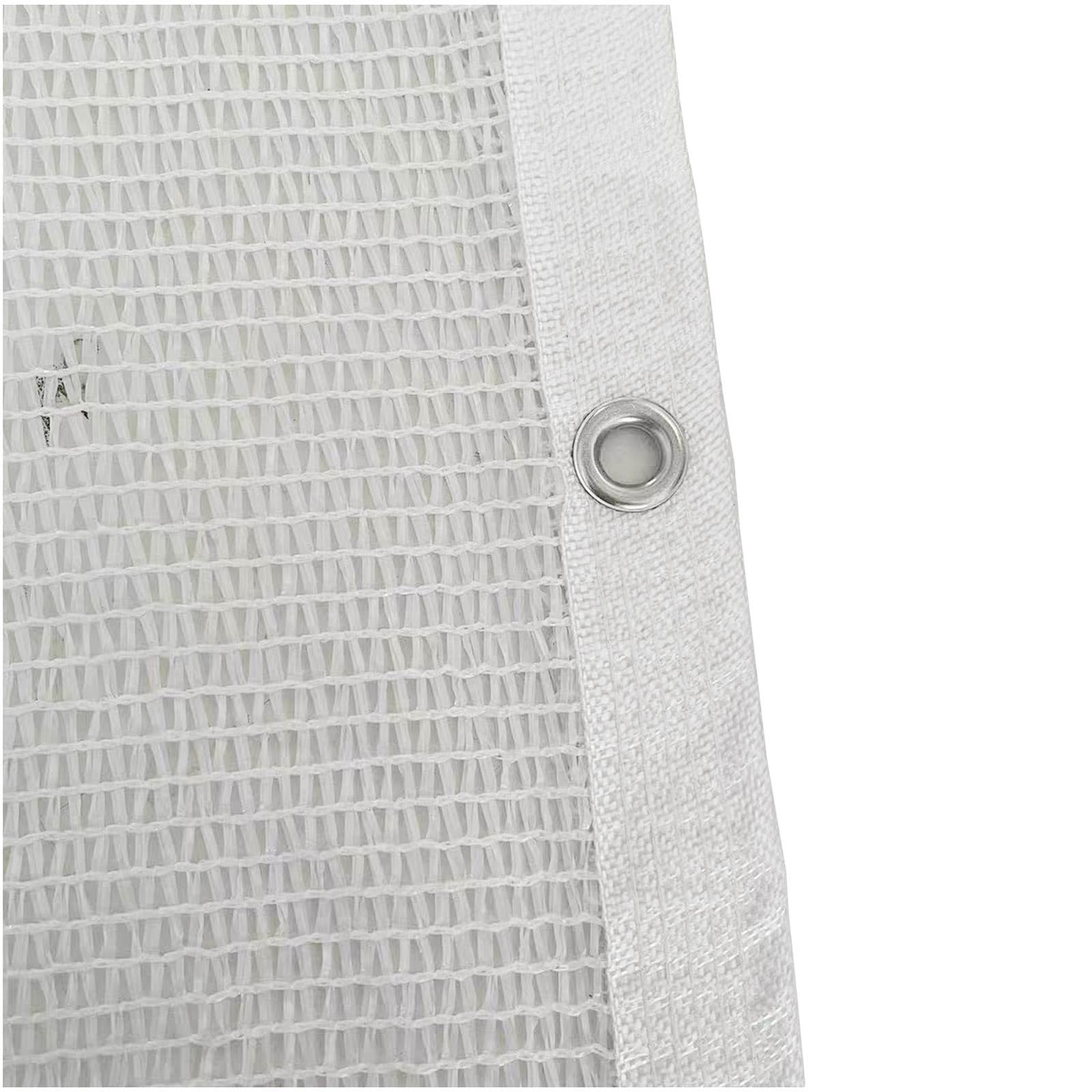GLDYTVF Polyethylene Shade Net 30% UV Protection - White Shade Cloth for Greenhouses Gardens & Outdoor Areas Sizes: 1x2m 1x3m 1x4m 2x2m 2x3m 5x8m Sun Sail
