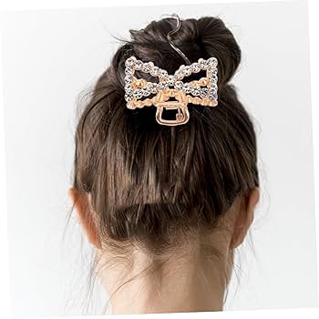 ラインストーン付きヘアクリップ Amazon | BATHVEVE 華やかなラインストーン付きヘアクリップ