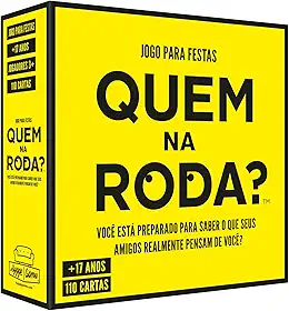 Quem na Roda - Party Game da Hygge Games, Para Amigos