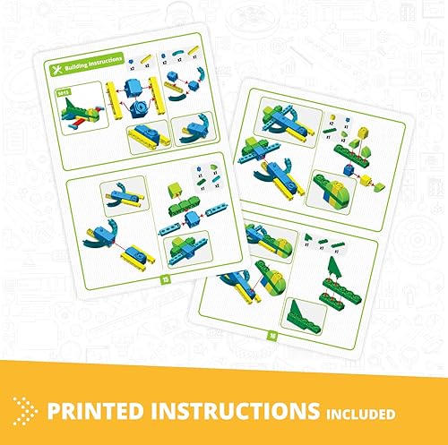 Miniatura 5 de Engino STEAM Labs Learning About Aircraft Bloque de construcción y juguete de construcción para mayores de 3 años