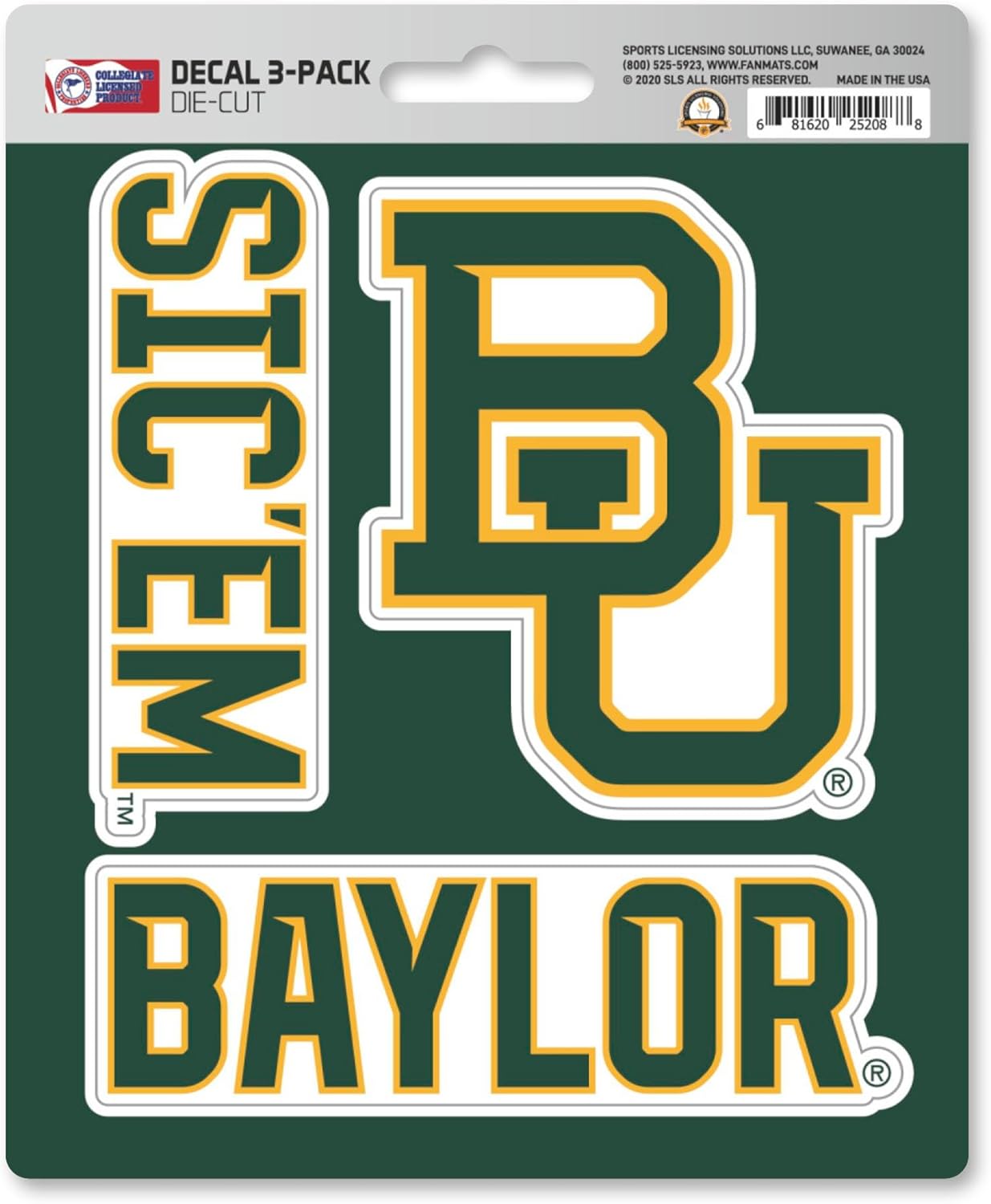 NCAA Baylor Bears Team Decal