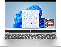 HP 15.6" HD Touchscreen Laptop, Ryzen 3 7320U, 8GB RAM, 128GB SSD, Radeon Graphics, Win 11 S Mode - 15-fc0099nr