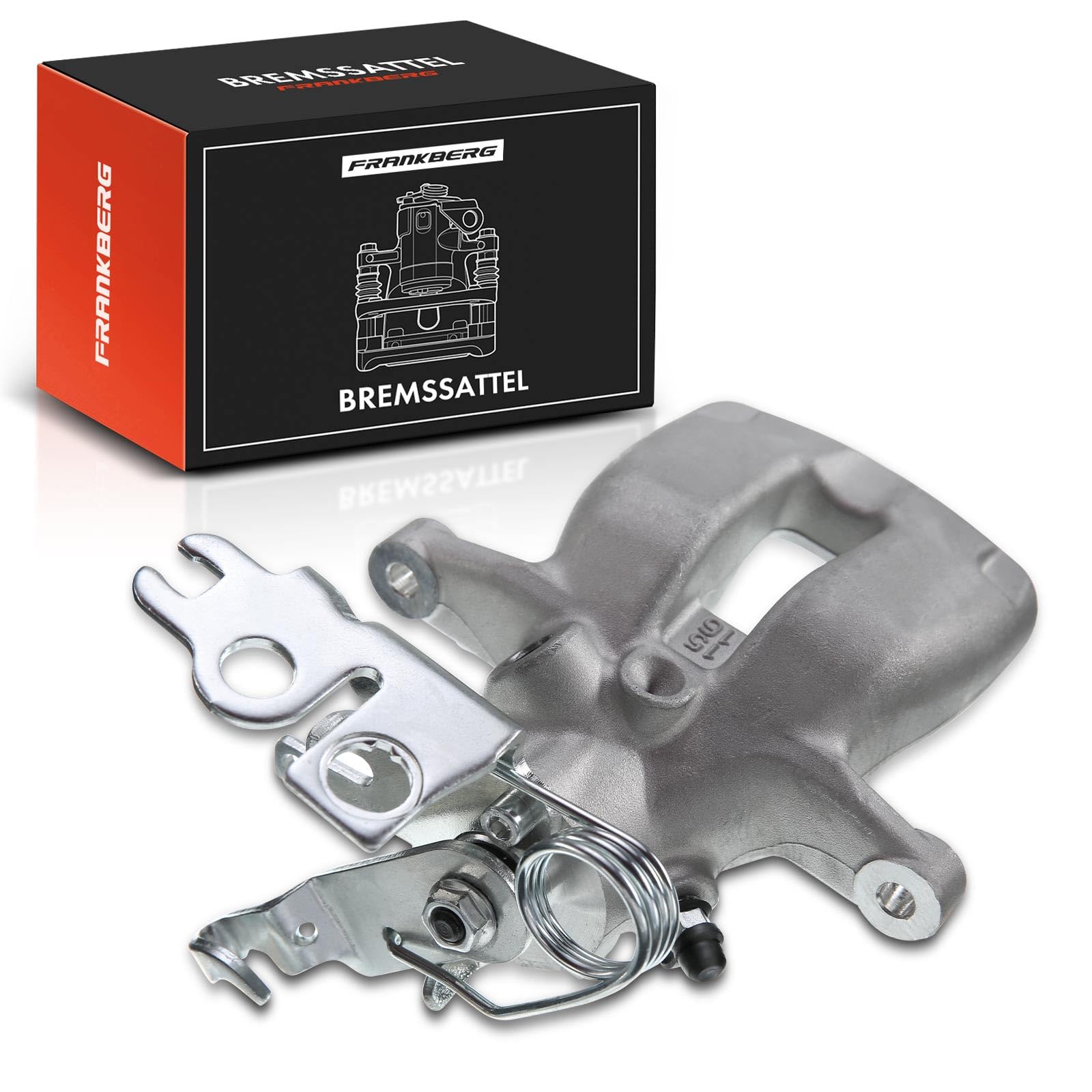 Frankberg Pinza de freno Trasero derecho fundición de alumin.io Compatible con C.a.d.d.y III MPV 2KB 2KJ 2CB 2CJ C.a.d.d.y III Furgoneta/MPV 2KA 2KH 2CA 2CH Replace# 2K0615424A