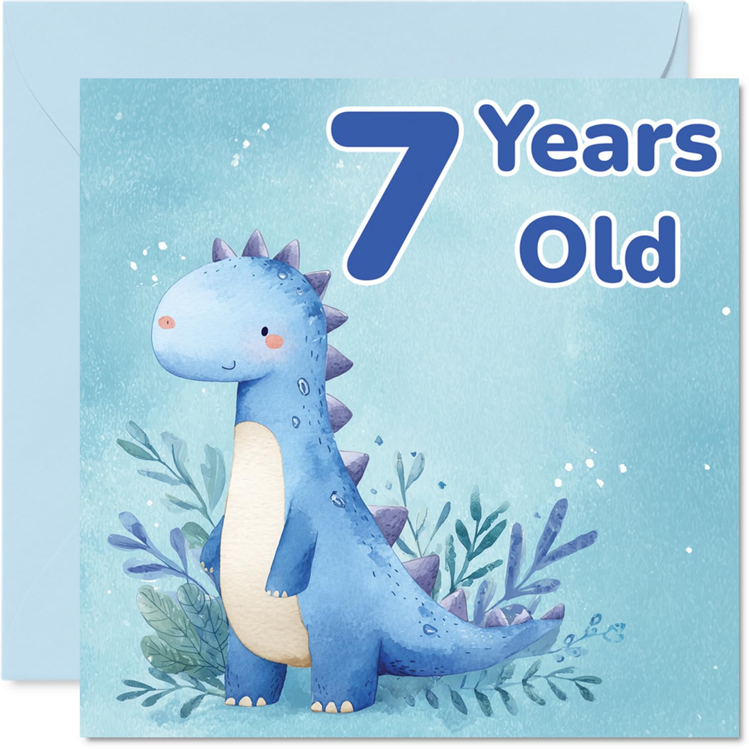 Cute 7th Birthday Card, Roarsome Birthday Wishes