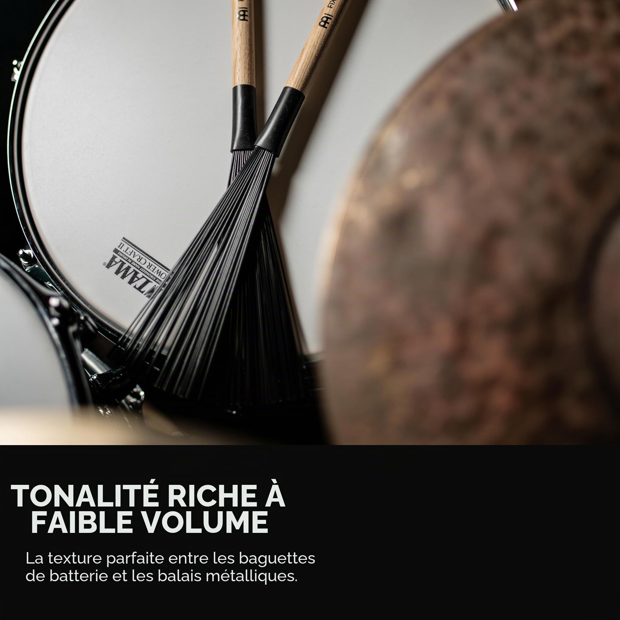 Meinl Fixed Nylon Brush