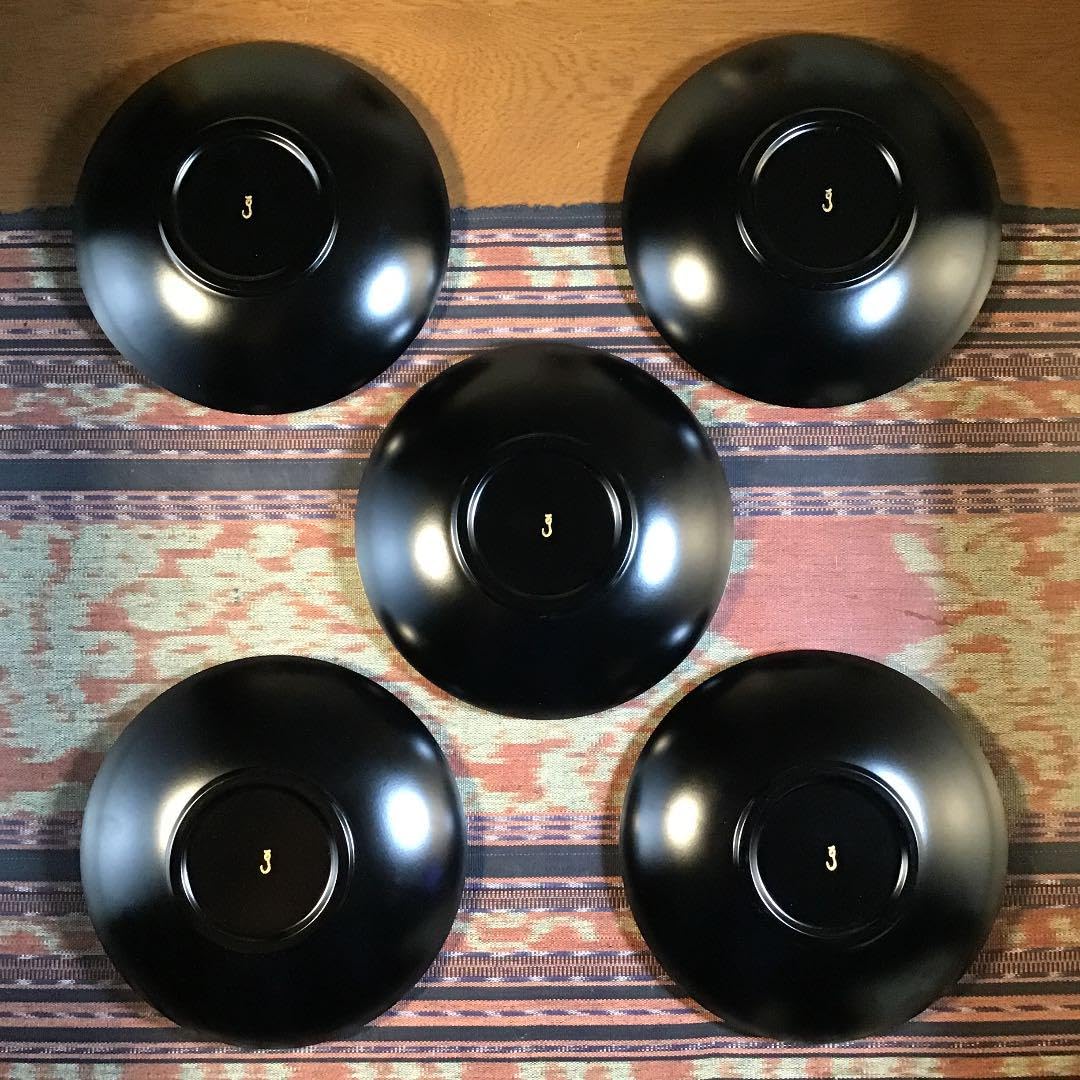 山田平安堂 龍シリーズ tatsu 平鉢 5枚