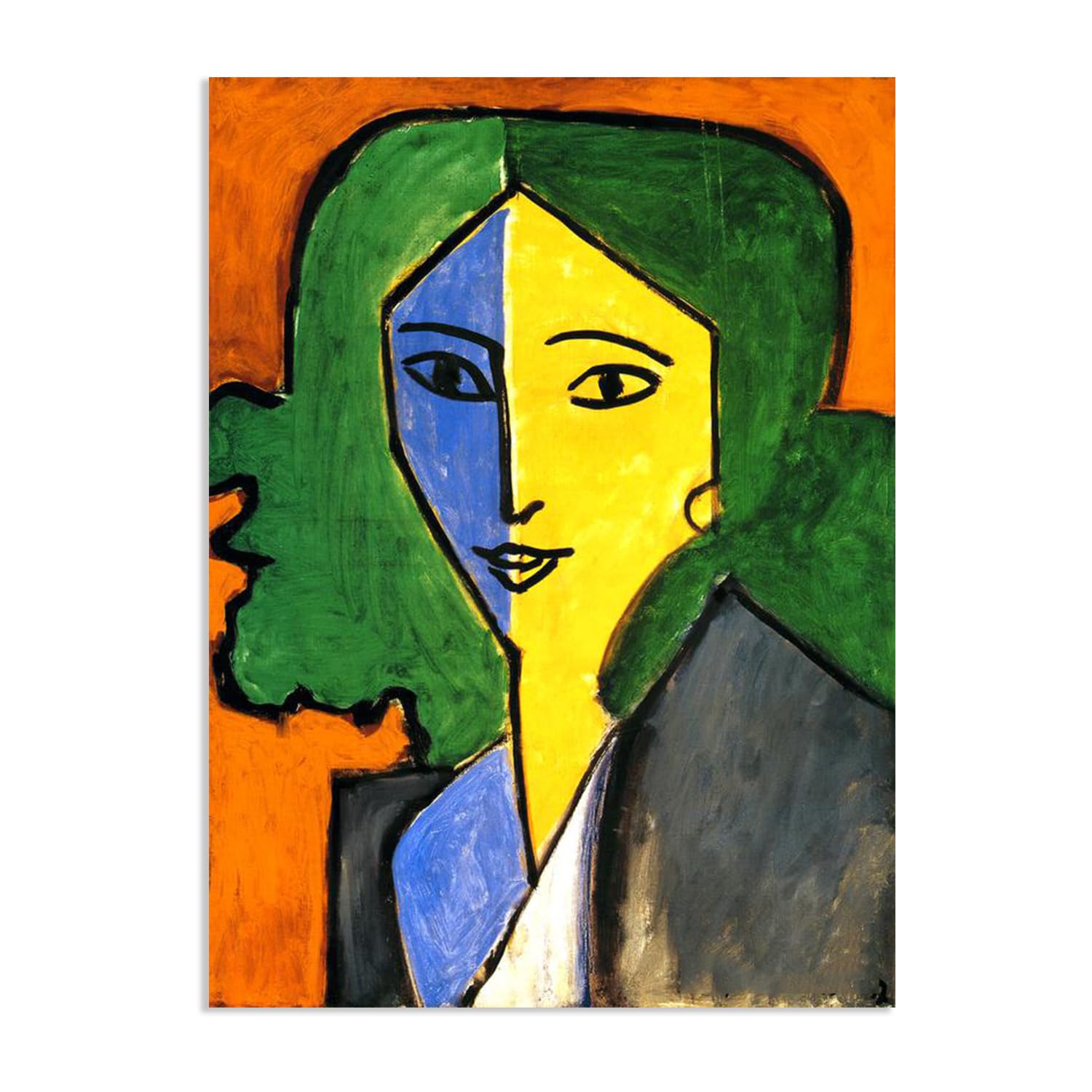 MYCGGDGH Henri Matisse Painting Reproduction Lydia Delectorskaya Henri Matisse abstract art canvas wall reproductions classic poster for living room Bathroom Office 85x60cm(33x24in) poster