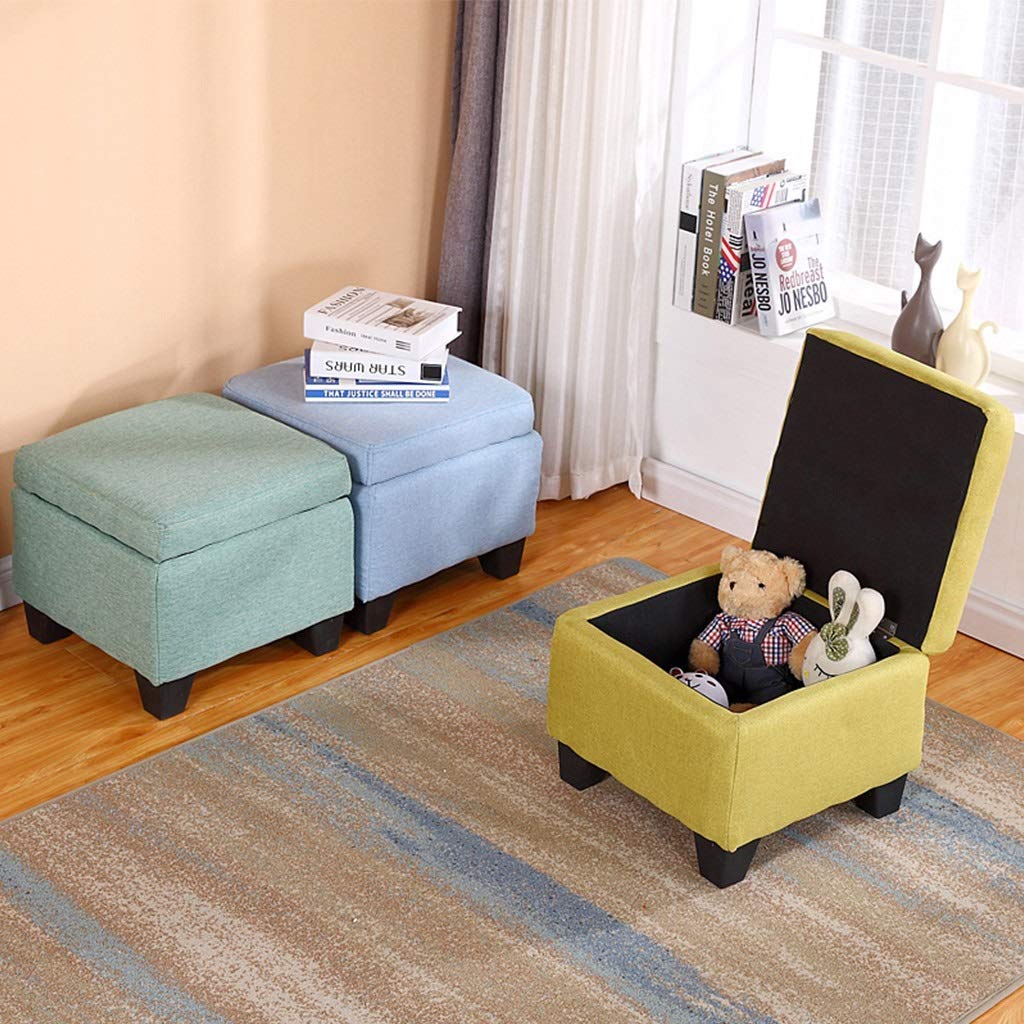 Foot Stool Rest Nordic chic et vintage, un pouf cube de salon élégant