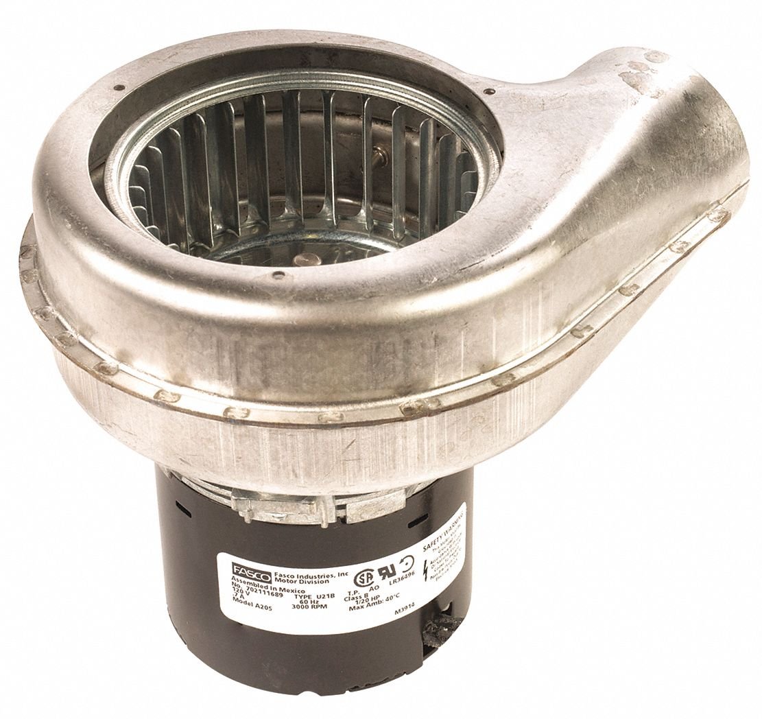 FASCO Round Shaded Pole OEM Specialty Blower, Flange: No, Wheel Dia: 3-13/16