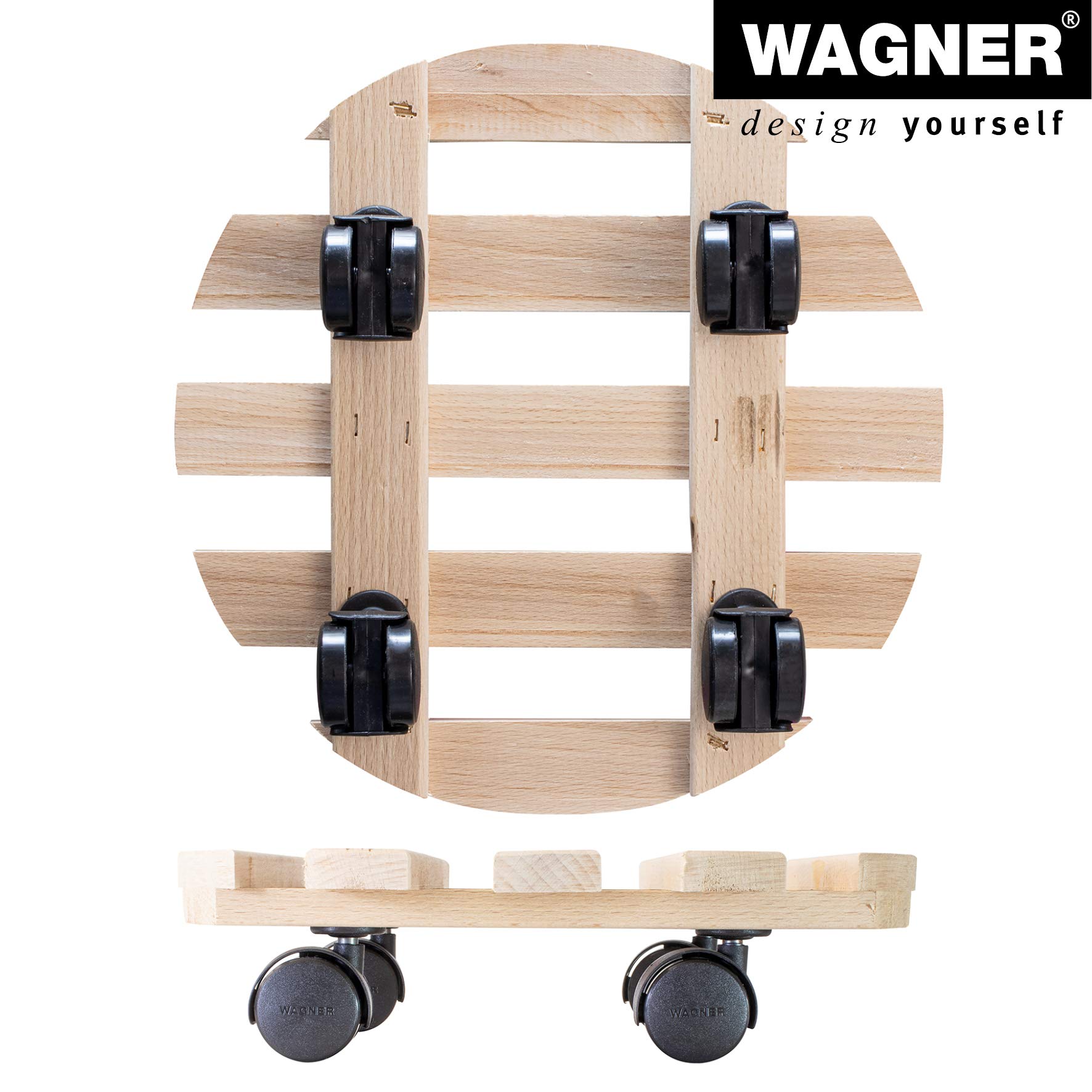 Support à Roulettes Pots Support Roulettes Pots Fleurs Wagner - Rondelle Tronc Bouleau Capacité 50kg Chariot Plantes Bois Bouleau Support à Roulettes Pots Support Roulettes Pots Fleurs Wagner - Rondelle Tronc Bouleau Capacité 50kg Chariot Plantes Bois Bouleau