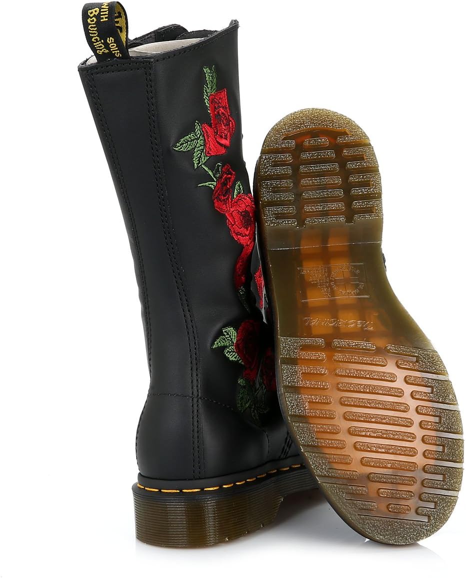 black & red 1460 vonda boots