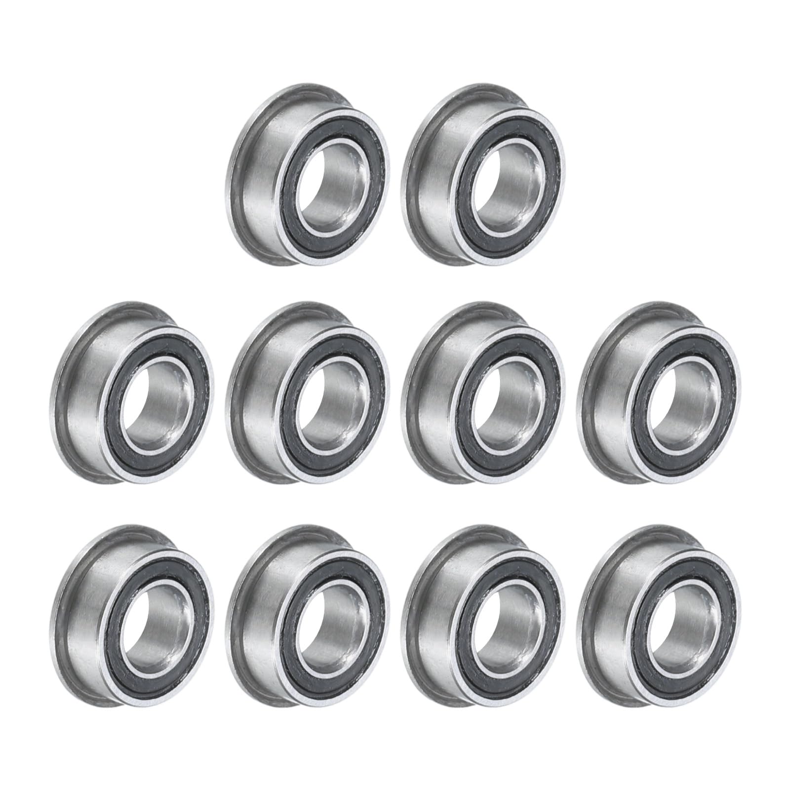 Rodamientos MF85-2RS 5x8x2,5mm de bolas con brida uxcell de acero 6