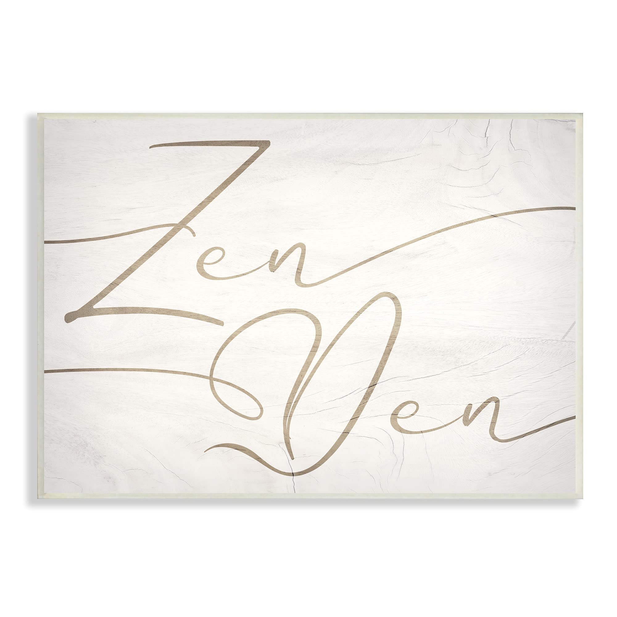 Relaxing Zen Den Sign Minimal Charming Typography