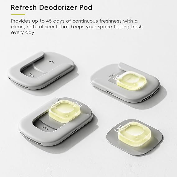 EKO Deodorizer Pod Kit, 1 Pod + 1 Refillable Holder