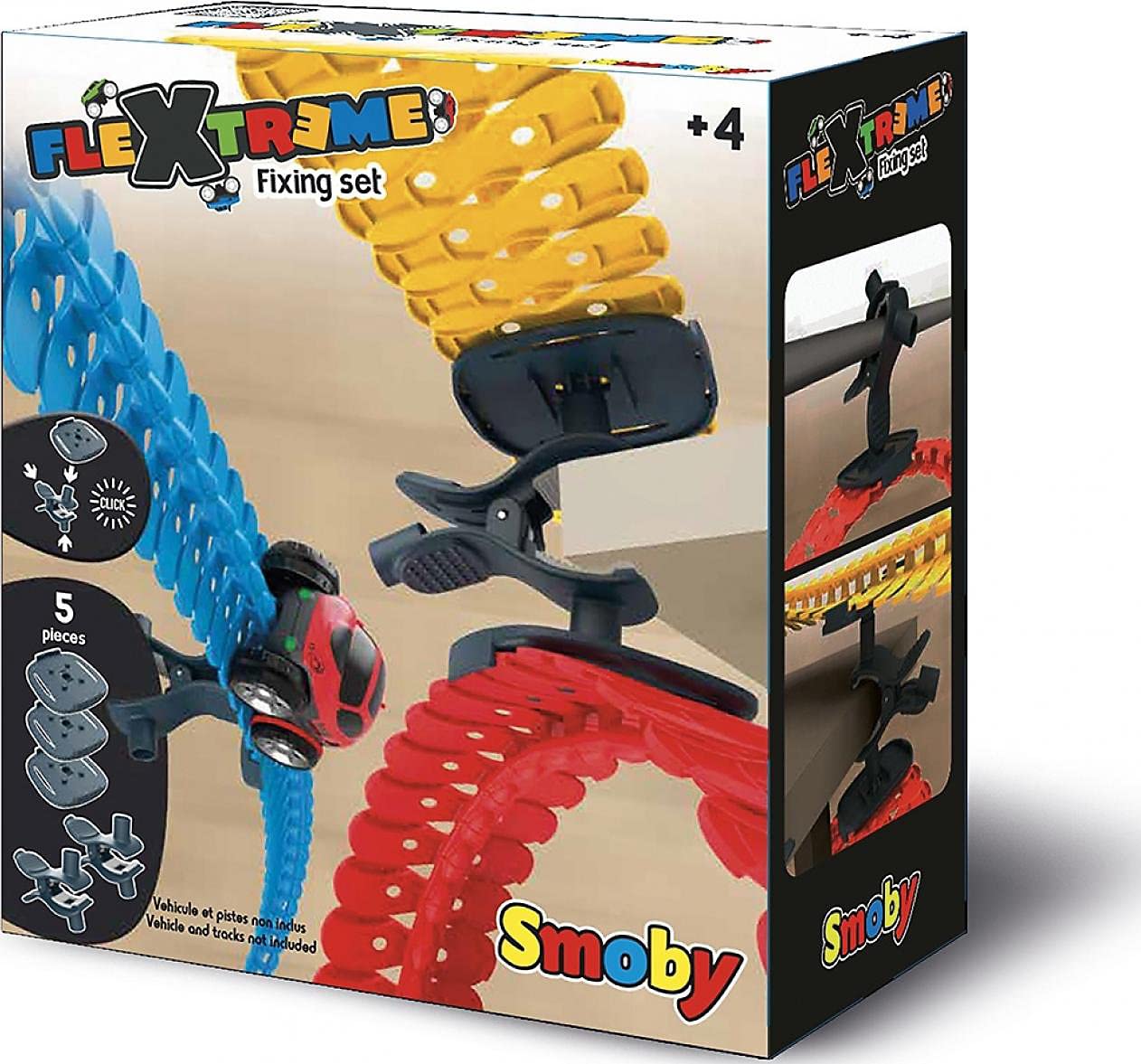 Voiture SUV FleXtreme Smoby à effet lumineux et carrosserie clipsable