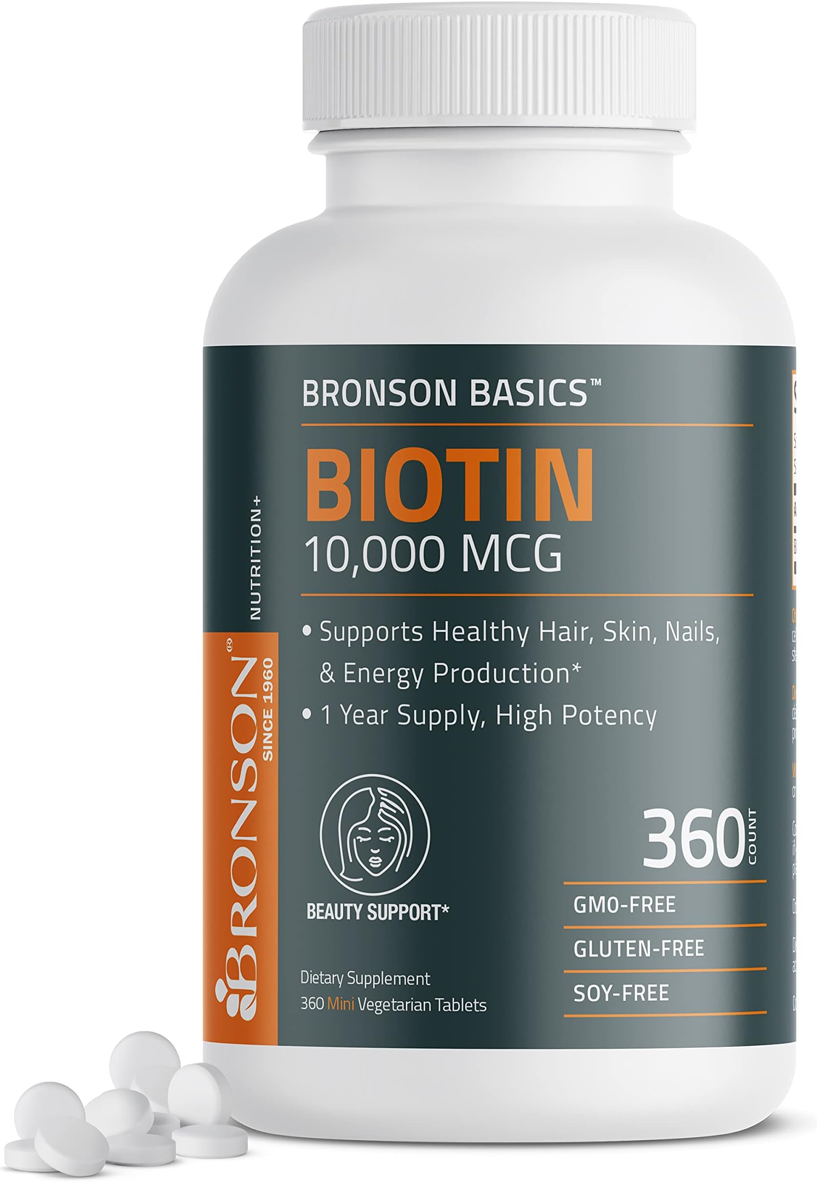 Amazon.com: Nature's Bounty Biotin, Supports Healthy Hair, Skin and ...