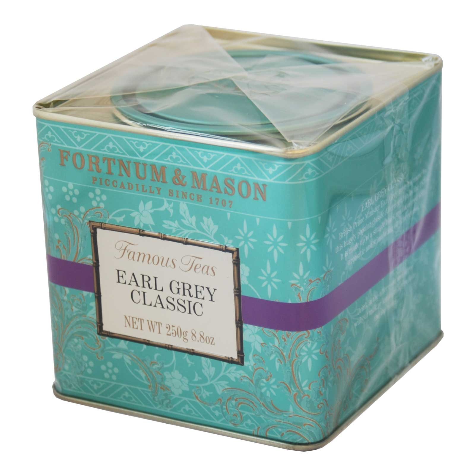 Fortnum & Mason British Tea Earl Grey Classic Tea Tin 250g