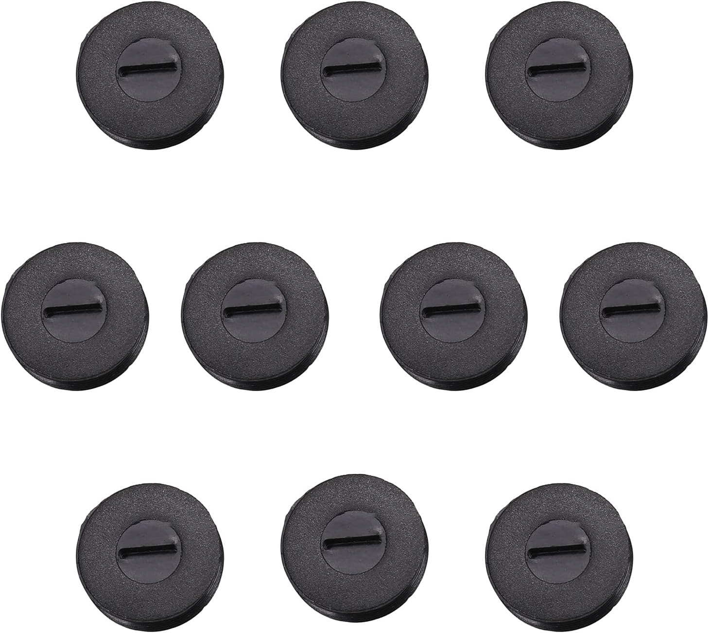 Fielect 10pcs Carbon Brush Holder Caps 22mm O.D. 6mm Thickness Motor
