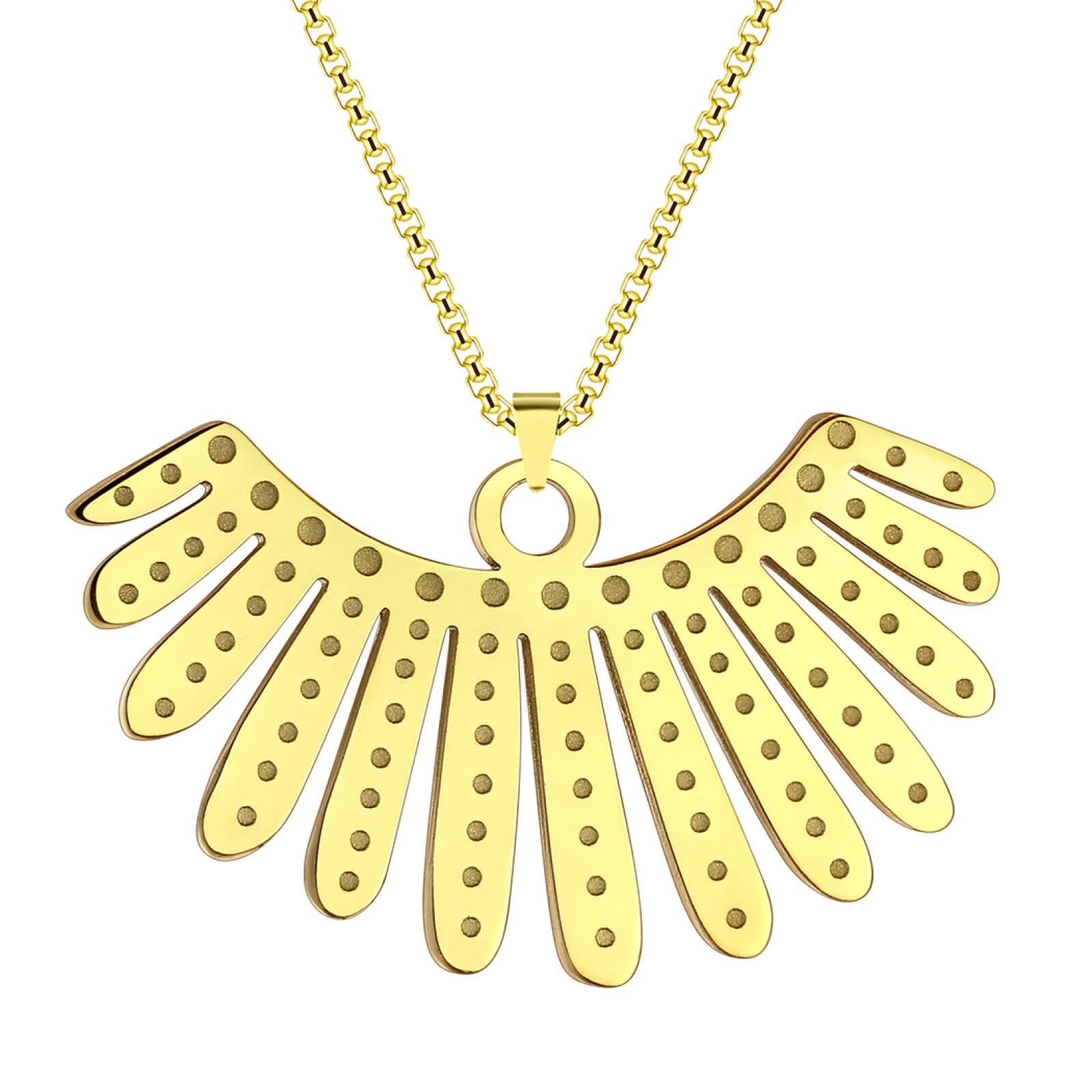 Collier Ruth Bader Ginsburg cadeau idéal avec pendentif géométrique - 5