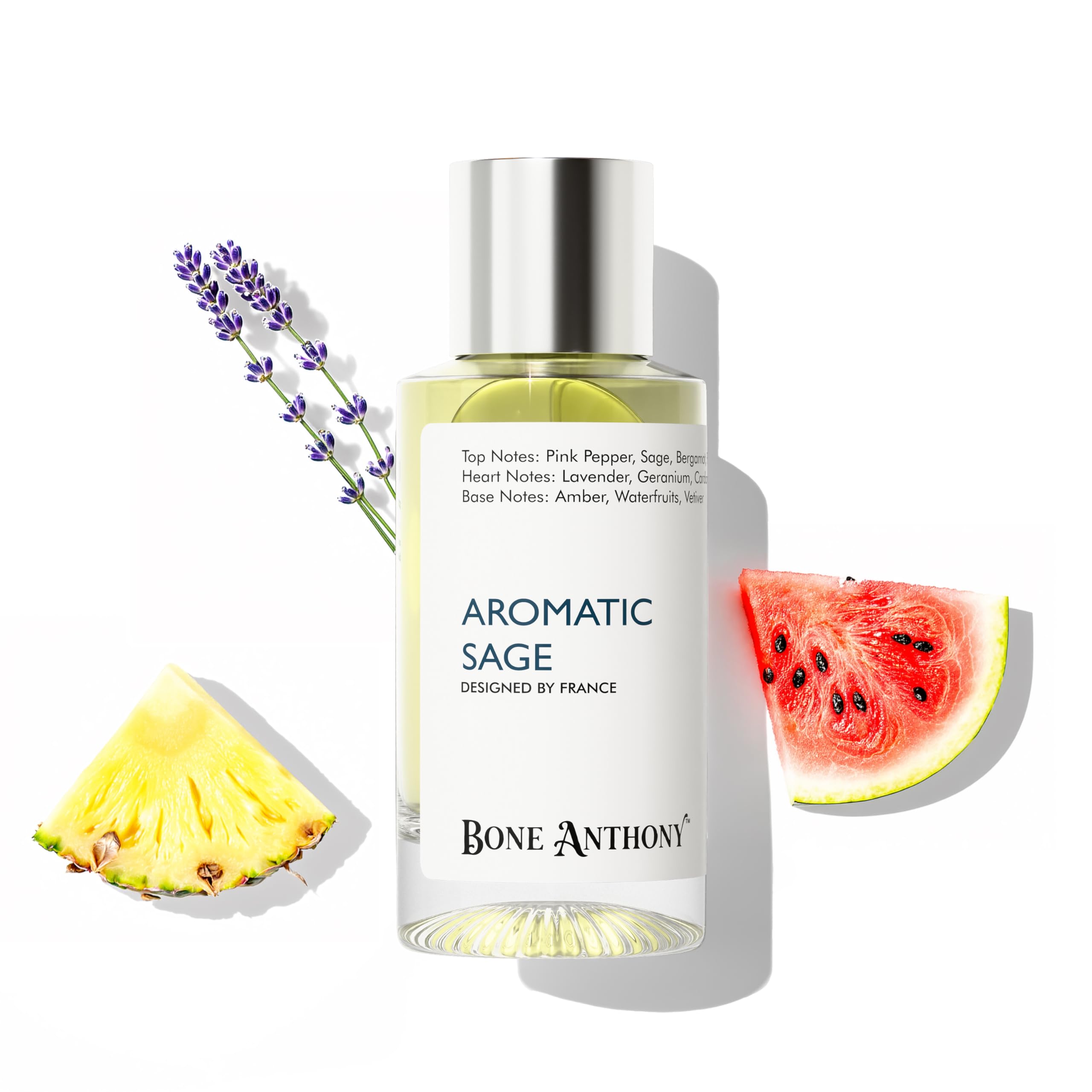 Aromatic Sage Luxury Perfume | Refreshing Aromatic Scent | with Pink Pepper, Cardamom & Water Fruit Scent, Long Lasting Eau de Parfum - 50 ml (For Men)-image-17