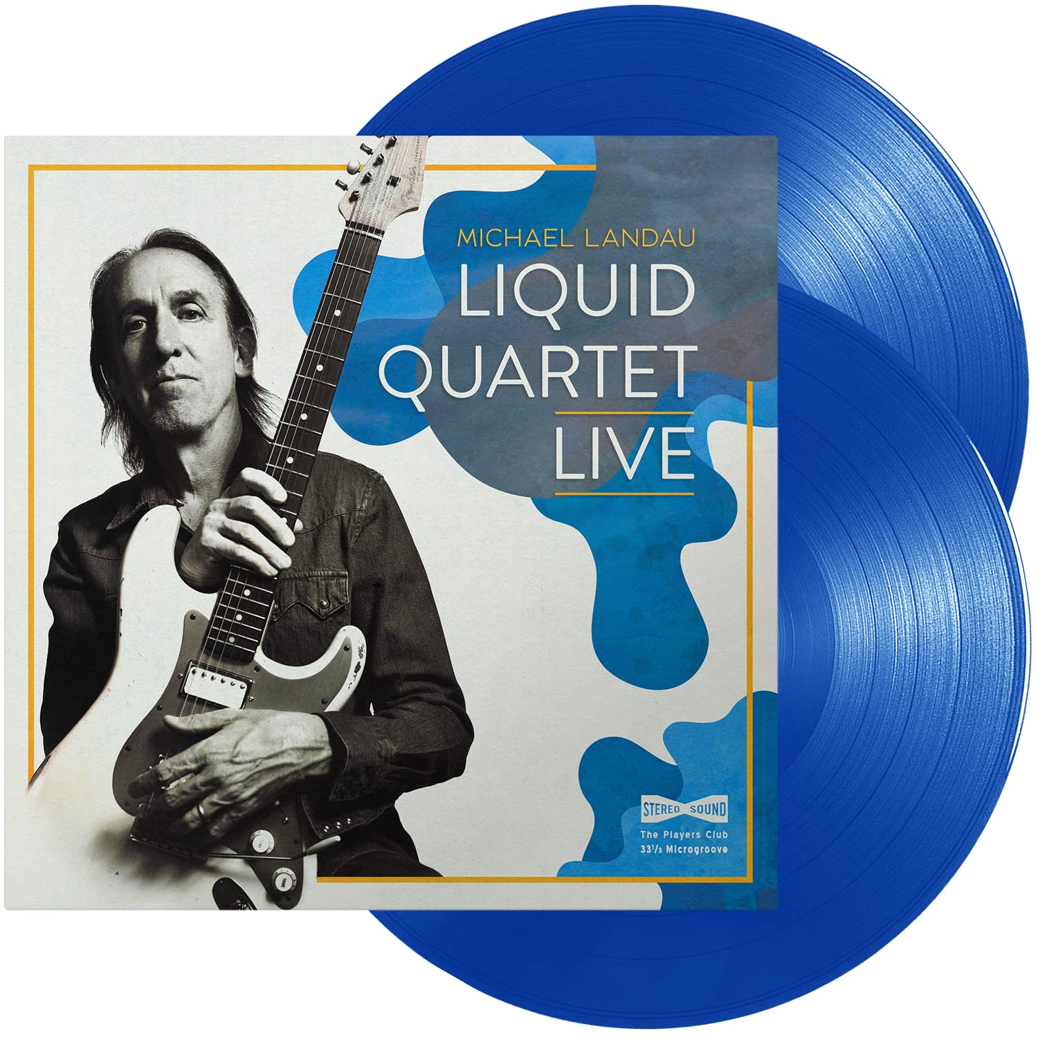 Landau Michael Liquid Quartet Live Double Vinyl LP Colored (Blue Vinyl) New
