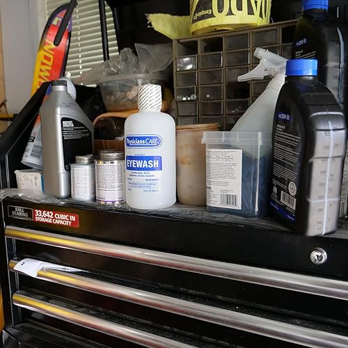 Miniatura 6 de PhysiciansCare Solución de lavado de ojos, solución tamponada isotónica estéril para enjuagar e irrigar los ojos, botella de 32 onzas