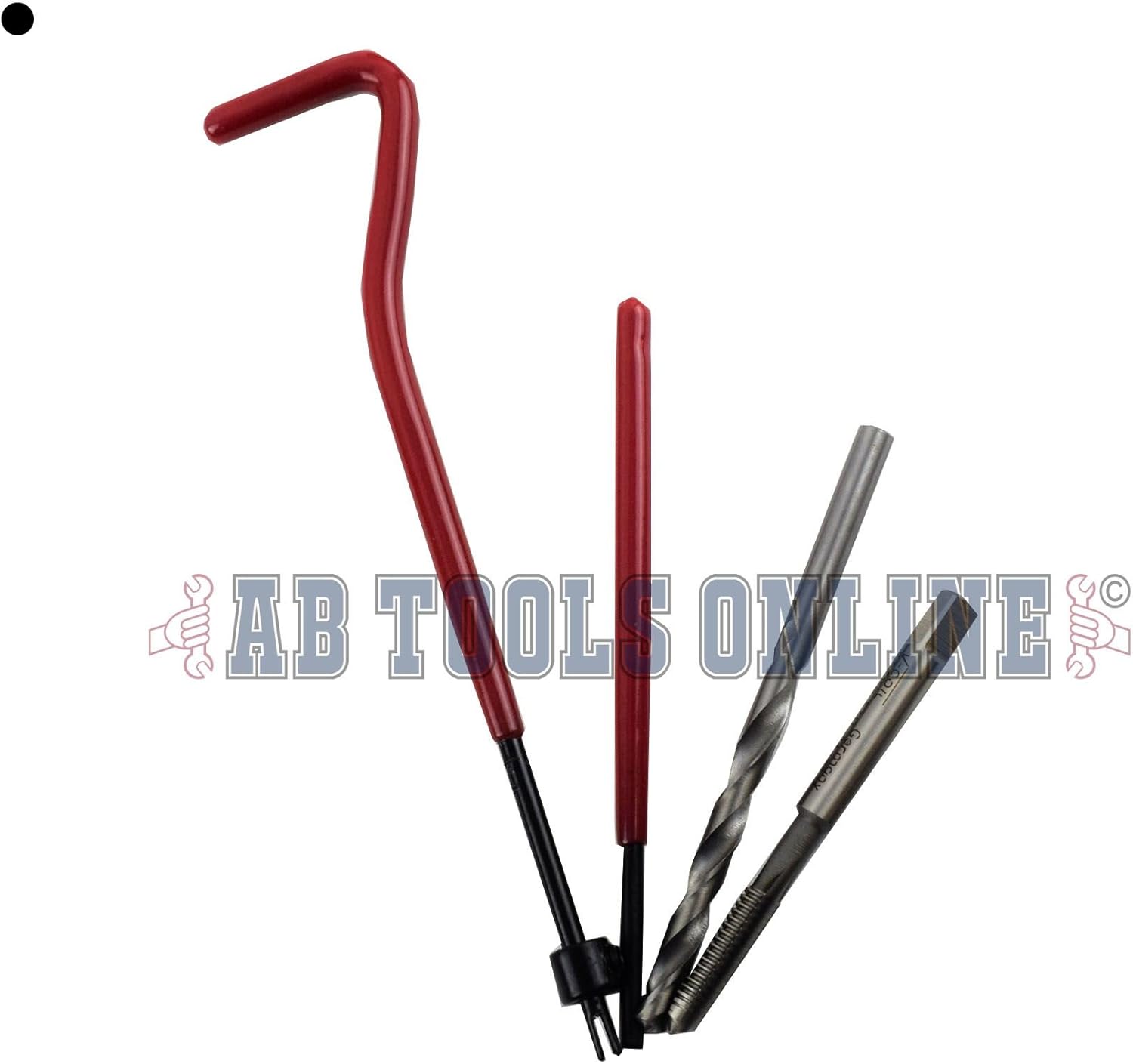 1/8" x 40 BSW Whitworth Tap Repair Cutter Kit Helicoil Damaged Threads 14pc Kit